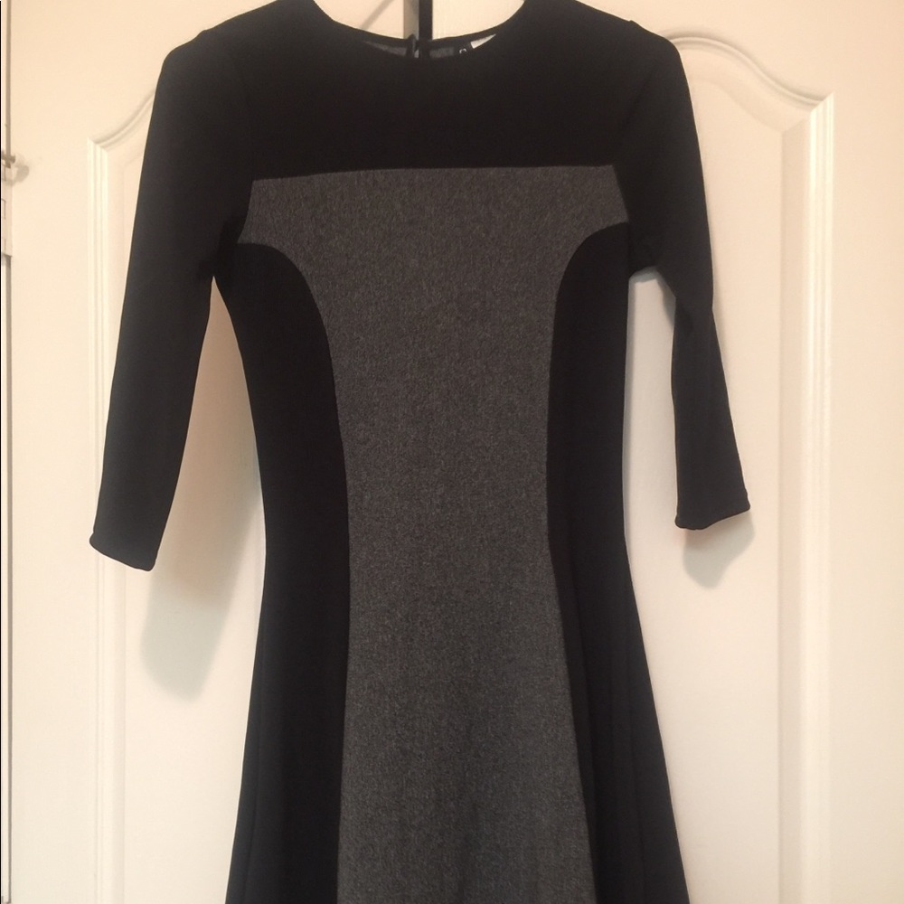 H&M color block dress size 6